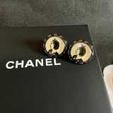 Chanel New Fashion Versatile Portrait Earrings