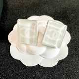 Chanel New Fashion Versatile Square CC Earrings