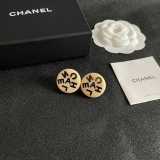 Chanel New Fashion Versatile Logo Letter Earstuds
