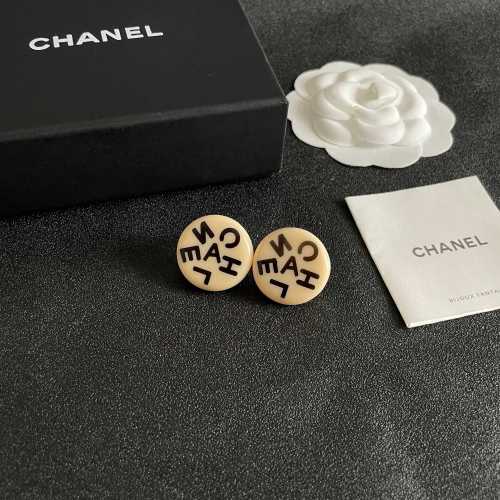Chanel New Fashion Versatile Logo Letter Earstuds