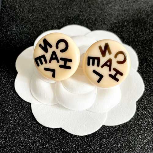 Chanel New Fashion Versatile Logo Letter Earstuds