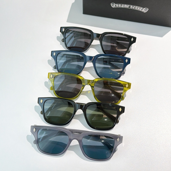Chrome Hearts New Fashion Retro Box shaped Sunglasses Glasses Size: 53-21-151