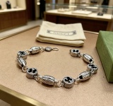 Gucci Couple Classic Retro Hollow Double G Bracelet