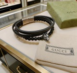 Gucci Couple Classic Retro Double Loop Tiger Head Bracelet