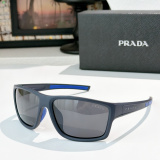 Prada Fashion Retro Square Sunglasses Glasses Size: 61-17-128