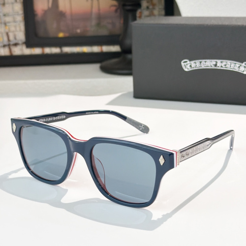 Chrome Hearts New Fashion Retro Box shaped Sunglasses Glasses Size: 53-21-151
