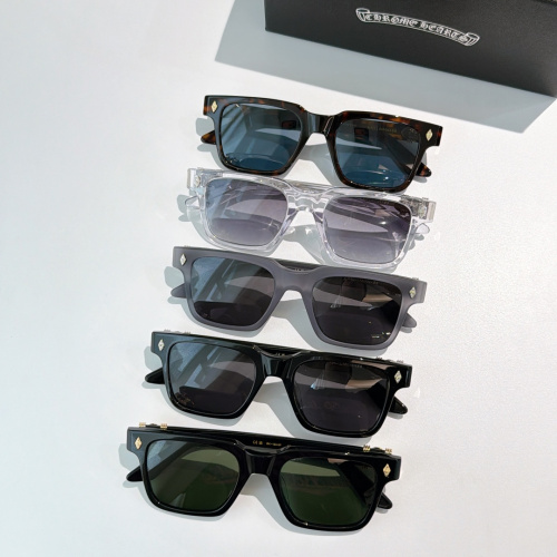 Chrome Hearts New Fashion Retro Square Sunglasses Glasses Size: 52-21-149