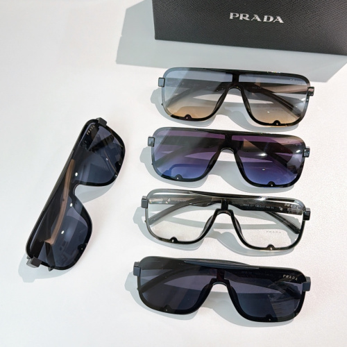 Prada Fashion Retro Square Sunglasses Glasses Size: 136-17-140