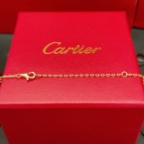 Cartier Fashion Versatile Rose Gold Color Blocked Love Pendant Necklace