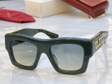 Gucci Fashion Versatile Square Frame Sunglasses Glasses Size: 52-20-140