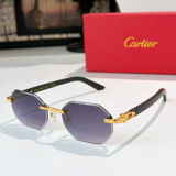 Cartier Classic Fashion Versatile Frameless Sunglasses Glasses Size: 54-19-145