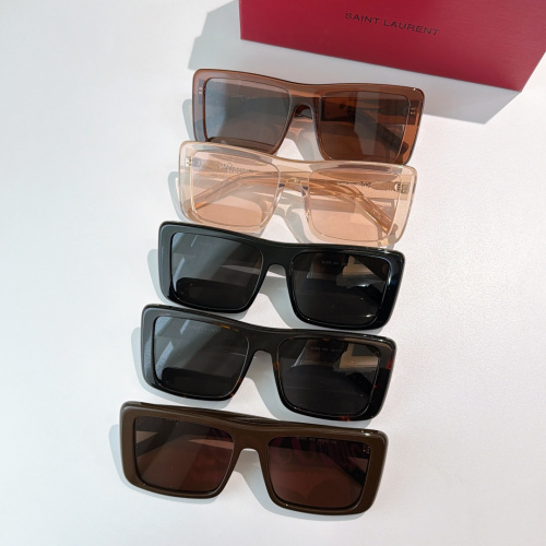 Yves Saint Laurent Fashion Retro Square Sunglasses Glasses Size: 58-17-1145