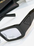 Prada Fashion Versatile Square Frame Sunglasses Glasses Size: 54-20-145