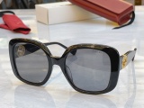 Gucci Fashion Versatile Square Frame Sunglasses Glasses Size: 56-21-142