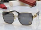 Gucci Fashion Versatile Square Frame Sunglasses Glasses Size: 62-16-145