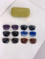 Gucci Fashion Versatile Square Sunglasses Glasses Size: 59-16-145