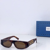 Gucci Fashion Versatile Square Sunglasses Glasses Size: 53-17-140