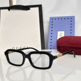 Gucci Fashion Versatile Square Frame Sunglasses Glasses Size: 50-18-140