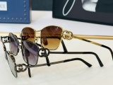 Gucci Fashion Versatile Square Frame Sunglasses Glasses Size: 58-17-135