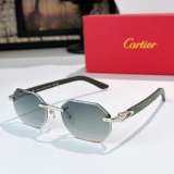 Cartier Classic Fashion Versatile Frameless Sunglasses Glasses Size: 54-19-145