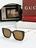 Gucci Classic Fashion Large Frame Sunglasses Glasses Size: 55-19-145