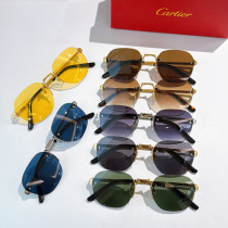 Cartier Fashion Versatile Frameless Sunglasses Glasses Size: 53-21-145 Cartier Fashion Versatile Frameless Sunglasses Glasses Size: 53-21-145