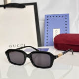 Gucci Fashion Versatile Square Frame Sunglasses Glasses Size: 50-18-140