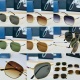 Gucci Fashion Versatile Square Frame Sunglasses Glasses Size: 53-20-145