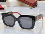 Gucci Fashion Versatile Square Frame Sunglasses Glasses Size: 52-22-145