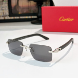 Cartier Classic Fashion Versatile Frameless Sunglasses Glasses Size: 56-19-145
