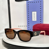 Gucci Fashion Versatile Large Frame Sunglasses Glasses Size: 54-20-145