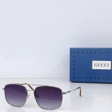 Gucci Fashion Versatile Square Sunglasses Glasses Size: 59-16-145