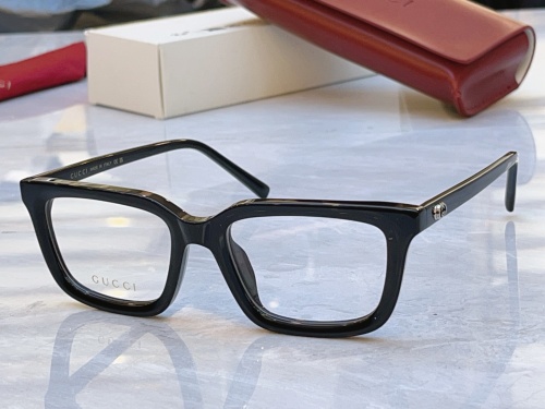 Gucci Fashion Versatile Square Frame Sunglasses Glasses Size: 51-19-145