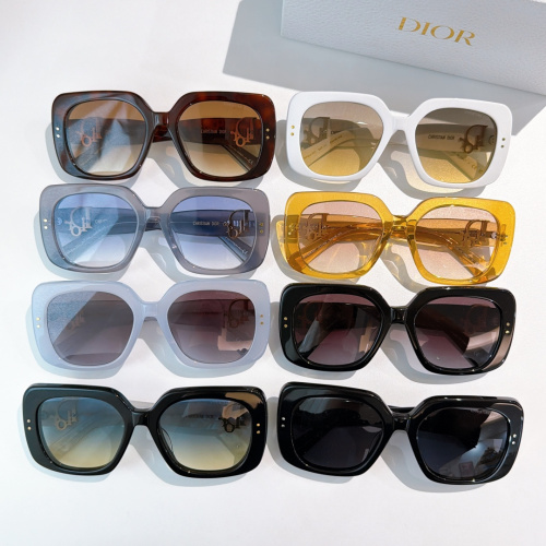 Dior Fashion Retro Large Frame Square Sunglasses Size: 54-19-140