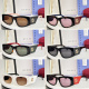 Gucci Fashion Versatile Square Frame Sunglasses Glasses Size: 51-21-140