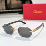 Cartier Classic Fashion Versatile Frameless Sunglasses Glasses Size: 54-19-145