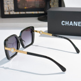 Chanel Fashion Versatile Square Sunglasses Glasses Size: 51-15-145