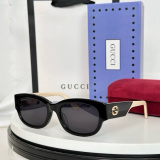 Gucci Fashion Versatile Large Frame Sunglasses Glasses Size: 54-20-145