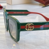 Gucci Fashion Versatile Square Frame Sunglasses Glasses Size: 52-22-145