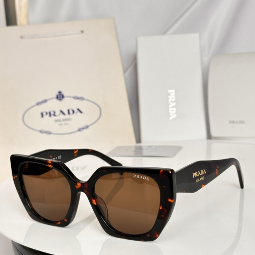Prada Fashion Square Frame Sunglasses Glasses Size: 54-19-140