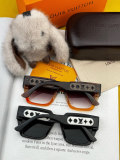 Louis Vuitton Fashion Square Frame Sunglasses Glasses
