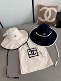 Chanel Fashion Large Brimmed Fisherman's Sunshade Hat