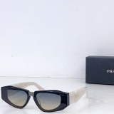 Prada Fashion Personalized Square Frame Sunglasses Glasses Size: 52-19-145