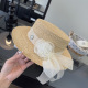 Chanel Fashion Socialite Sunshade Straw Hat Mesh Hat