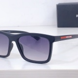 Prada Fashion Versatile Square Frame Sunglasses Glasses Size: 56-18-145