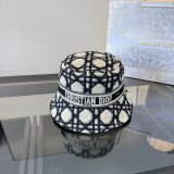 Dior New Fashion Versatile Sunshade Fisherman's Hat 57CM