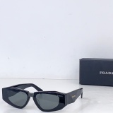 Prada Fashion Personalized Square Frame Sunglasses Glasses Size: 52-19-145