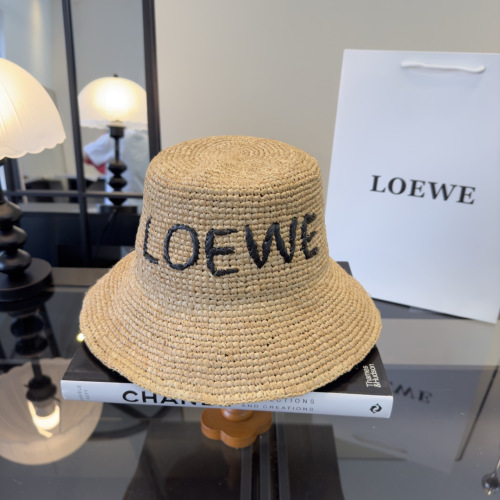 Loewe Summer Fashion Versatile Sunshade Straw Hat