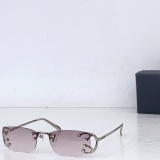 Prada Fashion Versatile Square Frame Sunglasses Glasses Size: 52-20-135