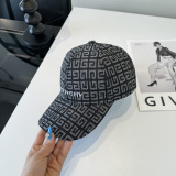 Givenchy Couple Fashion Versatile Embroidered Logo Sunshade Duck Tongue Hat Baseball Hat